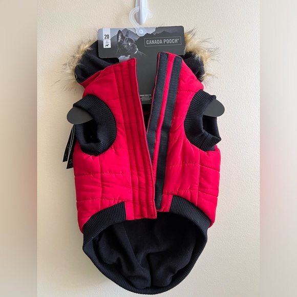 Canada Pooch North Pole Parka. Faux Down Insulation; Water Resistant Shell. - Picture 5 of 11